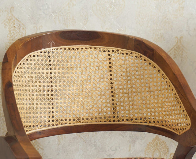 Boston Cardiff Solid Wood Rattan Arm Chair Furniselan
Printed Fabric
