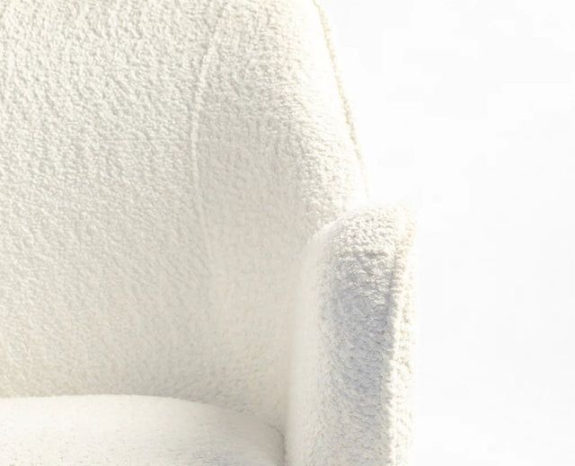Walden Cotton Armchair - Dining Chair - Furniselan - White