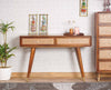 Boston Solid Wood Rattan Cane Console Table - Console Table - FurniselanFurniselan