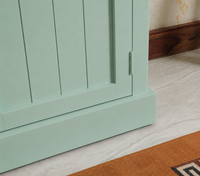 Porto Wooden Two door and Two Drawer Sideboard Cabinet Large - Tv Cabinet - Furniselan Silt Green