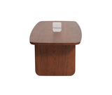 Columbus Solid Wood Coffee Table - Coffee Table - Furniselan - Teak-Finish