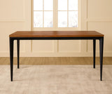 Parkstone Wooden 6 Seater Dining Table with Iron