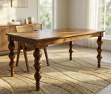 Brivon Mango Wood 6 Seater Dining Table