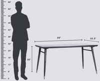 Boston Solid Wood Dining Table Six Seater-150cm Furniselan Natural Finish