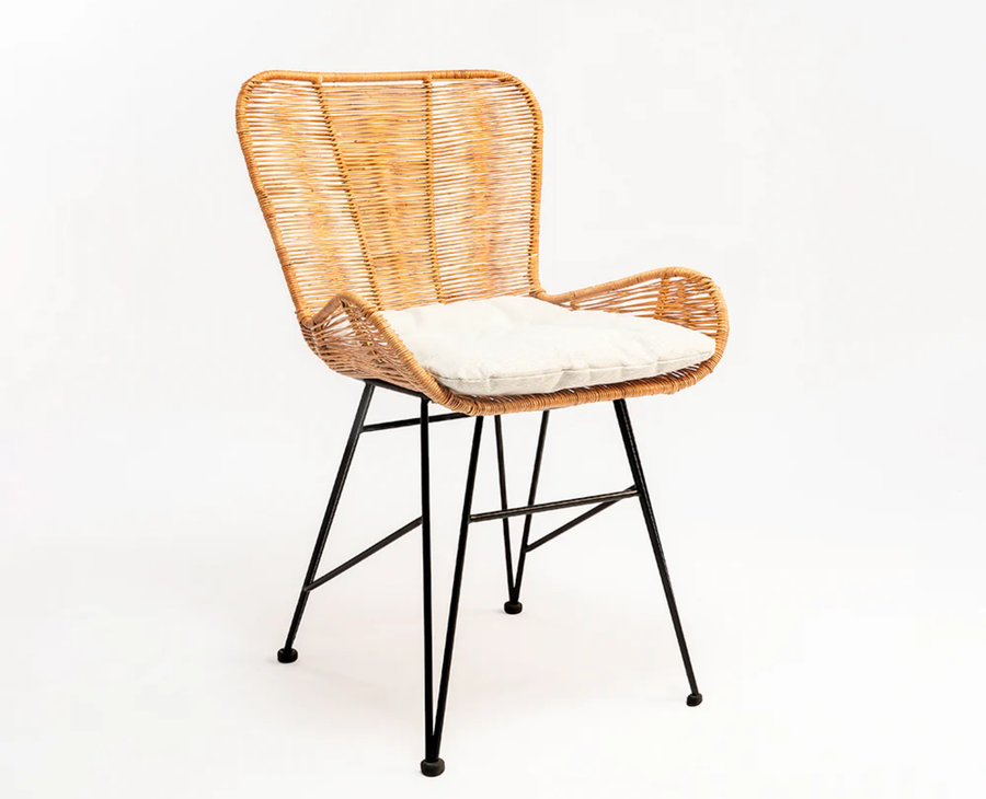 Tawang Breeze Cane Outdoor Chair Furniselan - Natural