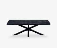 Orvian 6 Seater Dining Table Black