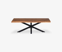 Orvian 6 Seater Dining Table brown