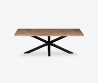 Orvian 6 Seater Dining Table Limewash