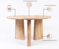 Crestova 4 Seater Dining Table