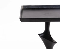 Twist Accent End Table Black