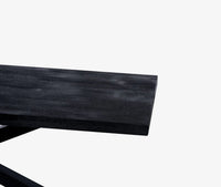 Orvian 6 Seater Dining Table Black