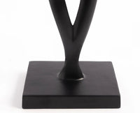 Twist Accent End Table Black