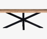Orvian 6 Seater Dining Table Limewash