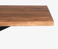 Orvian 6 Seater Dining Table brown