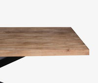 Orvian 6 Seater Dining Table Limewash