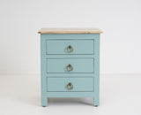 Aleppo Wooden Bedside Table Furniselan Silt-Green