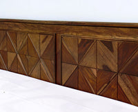 Singapore Solid Wood King Size Bed with Box Storage Furniselan-Teak-Finish