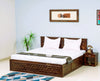 Jodhpur Solid Wood King Size Bed with Box Storage FurniselanFurniselan