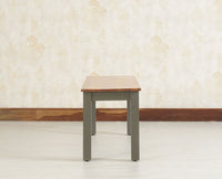 Jaipur Sheesham Wood 3 Seater Dining Bench for Living Room - Bench - Furniselan - Slate-Grey