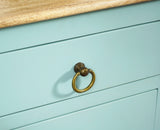 Aleppo Wooden Bedside Table Furniselan Silt-Green