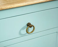 Aleppo Wooden Bedside Table Furniselan Silt-Green