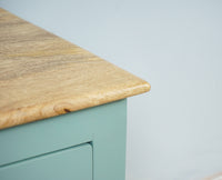 Aleppo Wooden Bedside Table Furniselan Silt-Green