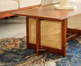 Boston Wooden Luma Coffee Table Brown Finish