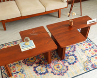Pivot Flexi Wooden Coffee Table Multi Functions Use Coffee & Side Table Brown Finish