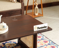 Boston Wooden Luma Coffee Table Grey Finish