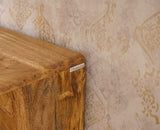 Boston Solid Wood Rattan Cane Tv Cabinet - Tv Cabinet - Furniselan Natural-Finish