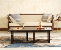Pivot Flexi Wooden Coffee Table Multi Functions Use Coffee & Side Table Grey Finish