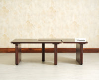 Pivot Flexi Wooden Coffee Table Multi Functions Use Coffee & Side Table Grey Finish