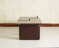 Pivot Flexi Wooden Coffee Table Multi Functions Use Coffee & Side Table Grey Finish