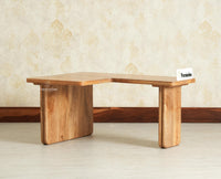 Pivot Flexi Wooden Coffee Table Multi Functions Use Coffee & Side Table Natural Oak Finish