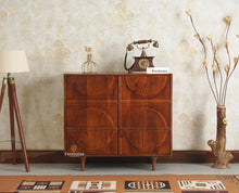 Horniman Circle Solid Wood Two Door Sideboard Cabinet