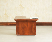 Pivot Flexi Wooden Coffee Table Multi Functions Use Coffee & Side Table Brown Finish