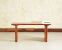 Pivot Flexi Wooden Coffee Table Multi Functions Use Coffee & Side Table Brown Finish