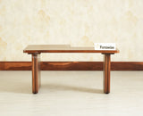 Pivot Flexi Wooden Coffee Table Multi Functions Use Coffee & Side Table Brown Finish
