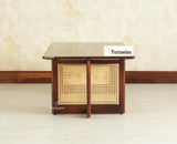 Boston Wooden Luma Coffee Table Grey Finish
