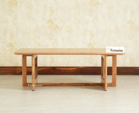 Boston Wooden Luma Coffee Table Natural Finish