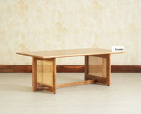 Boston Wooden Luma Coffee Table Natural Finish