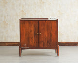 Wellington Solid Wood Sideboard Cabinet Two Door - Sideboard - Furniselan- Brown Finish