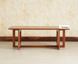 Boston Wooden Luma Coffee Table Brown Finish