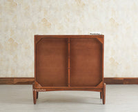 Wellington Solid Wood Sideboard Cabinet Two Door Furniselan Brown Finish