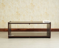 Zurich Premium Wooden Coffee Table Grey Finish