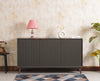 Bengaluru Solid Wood Three Door Sideboard Cabinet FurniselanFurniselan