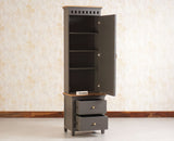 Alexandria Solid Wood Dressing Table - Furniselan Slate-Grey