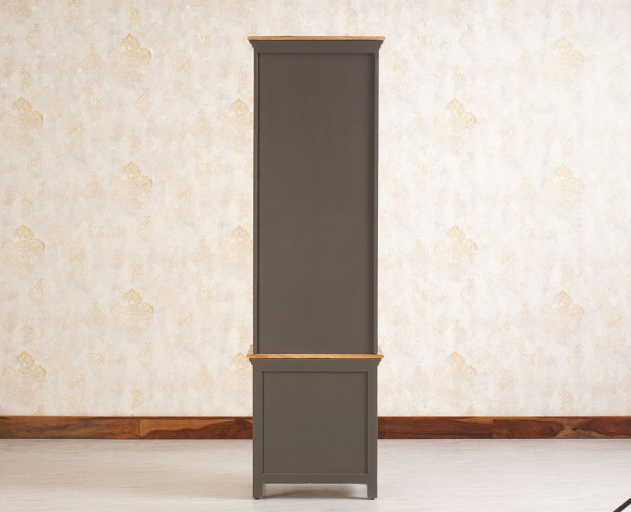 Alexandria Solid Wood Dressing Table - Furniselan Slate-Grey