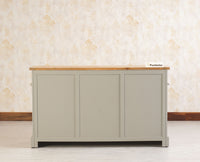 Porto Wooden Two door and Two Drawer Sideboard Cabinet Large - Tv Cabinet - Furniselan Cool-Grey