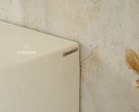 Bengaluru Solid Wood Two Door and Three Drawer Sideboard Cabinet Furniselan Frosty White